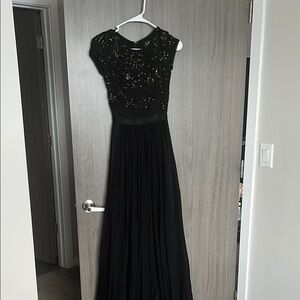 Lulus Elegant Black Evening Gown
